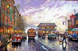 City Canvas Paintings - City by the Bay